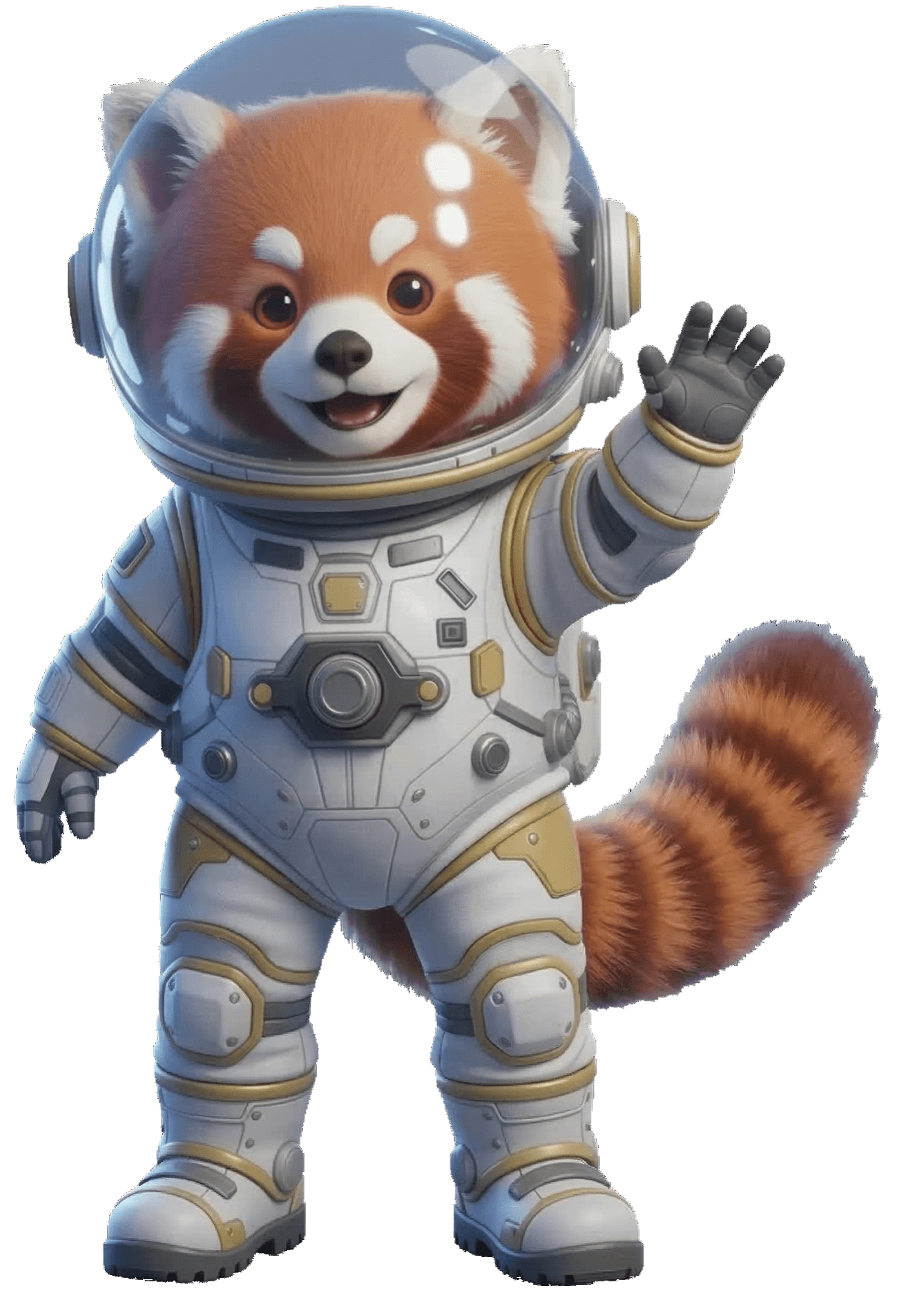 NanoPix 宇航员小熊猫